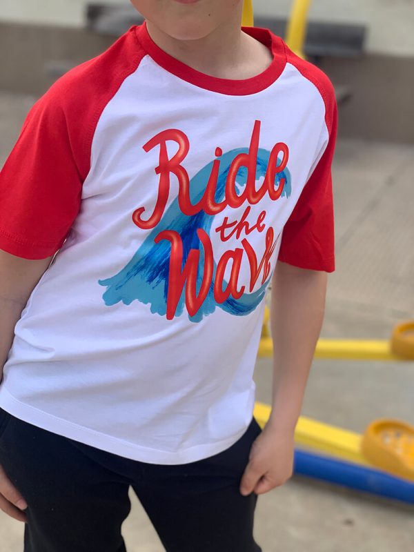 Camiseta Ride The Wave niño 1