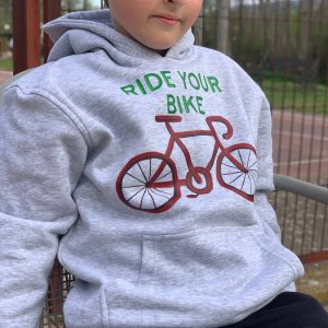 Camiseta Ride your Bike gris niño 3